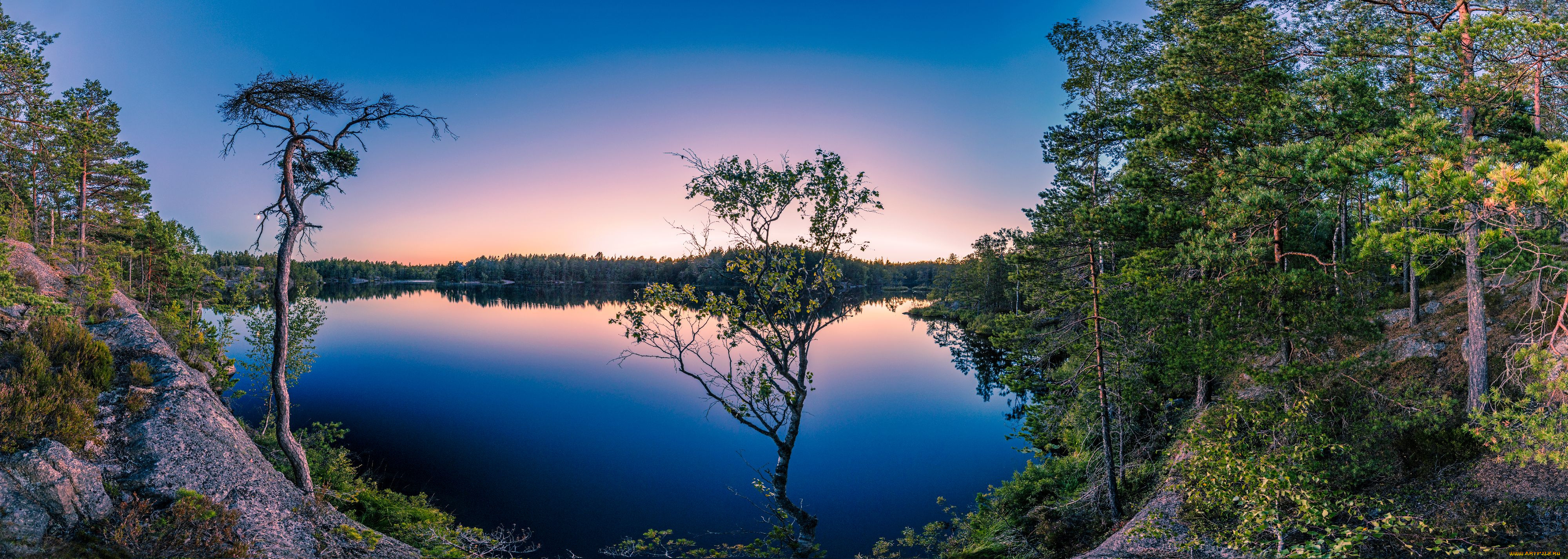 природа, реки, озера, простор