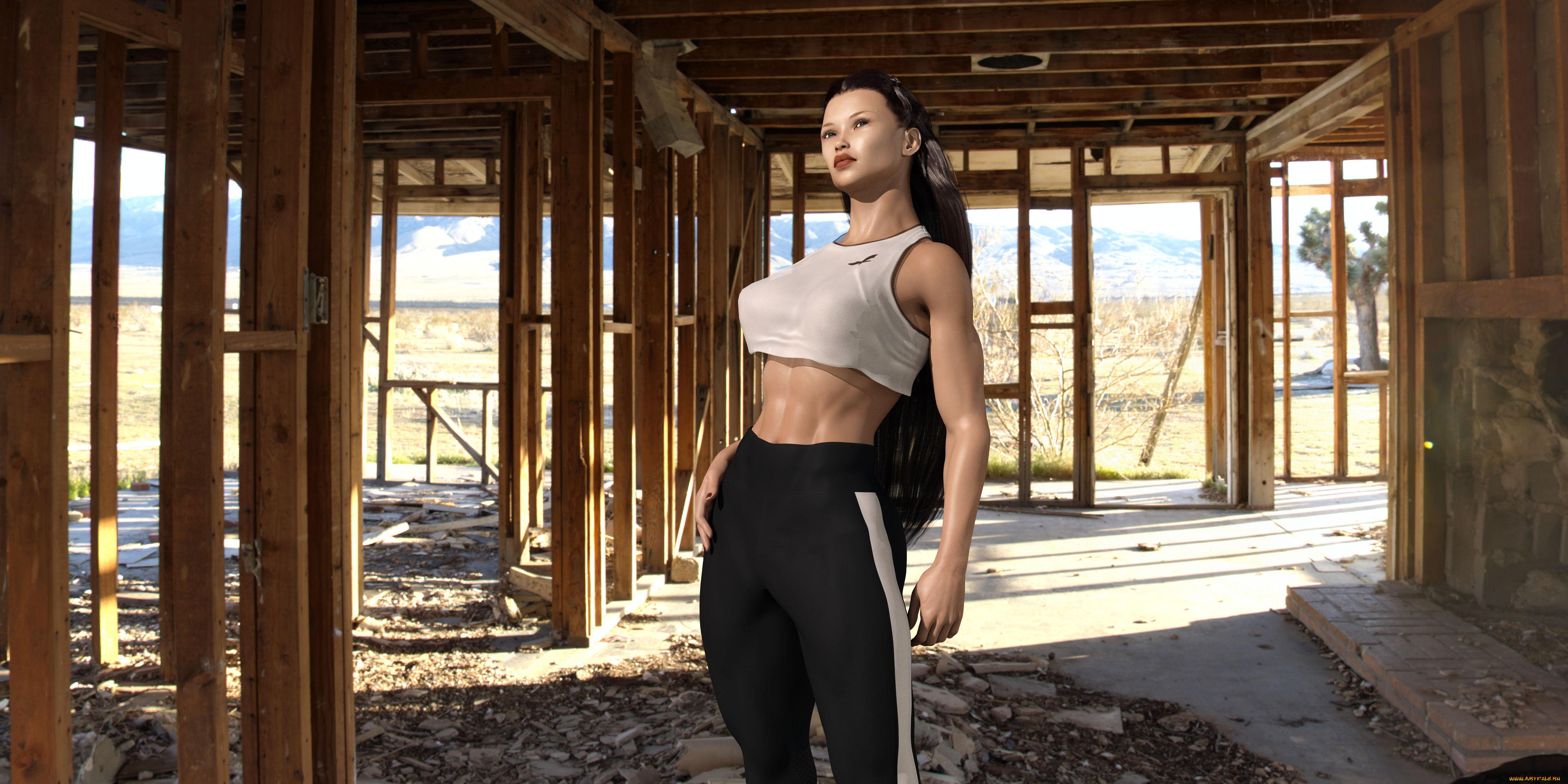 3д, графика, люди, , people, фон, взгляд, девушка