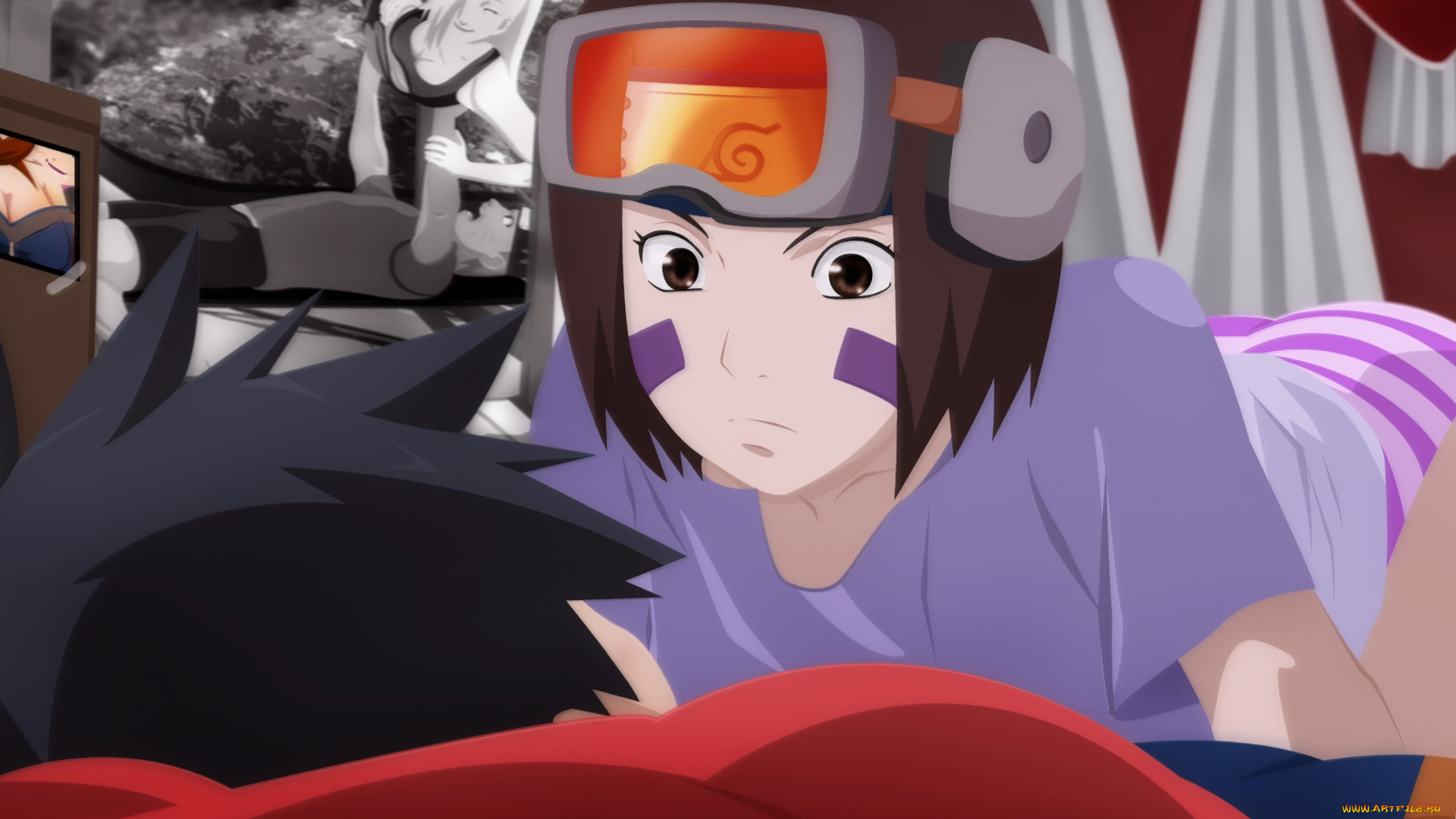 аниме, naruto, секси, девушка