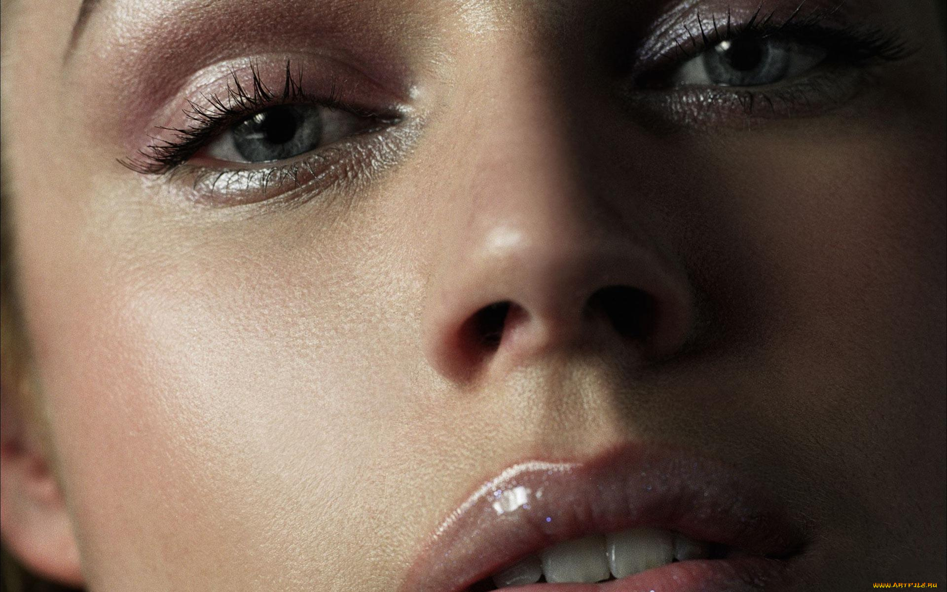 девушки, rebecca, romijn, лицо, модель