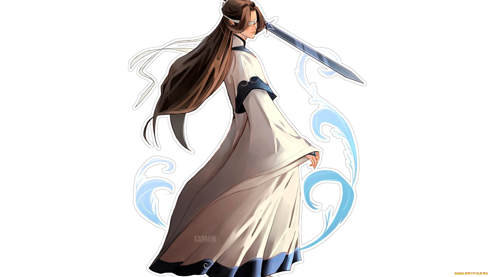 аниме, mo, dao, zu, shi, сяо, синчень, меч