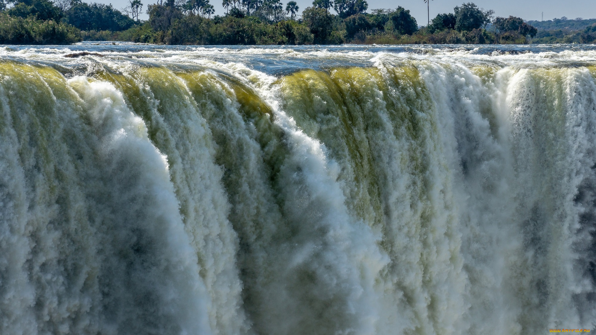 природа, водопады, водопад