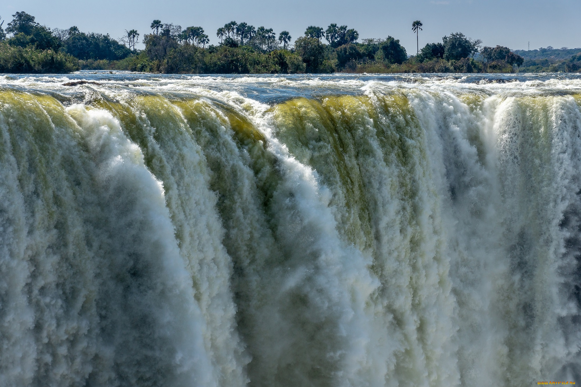 природа, водопады, водопад