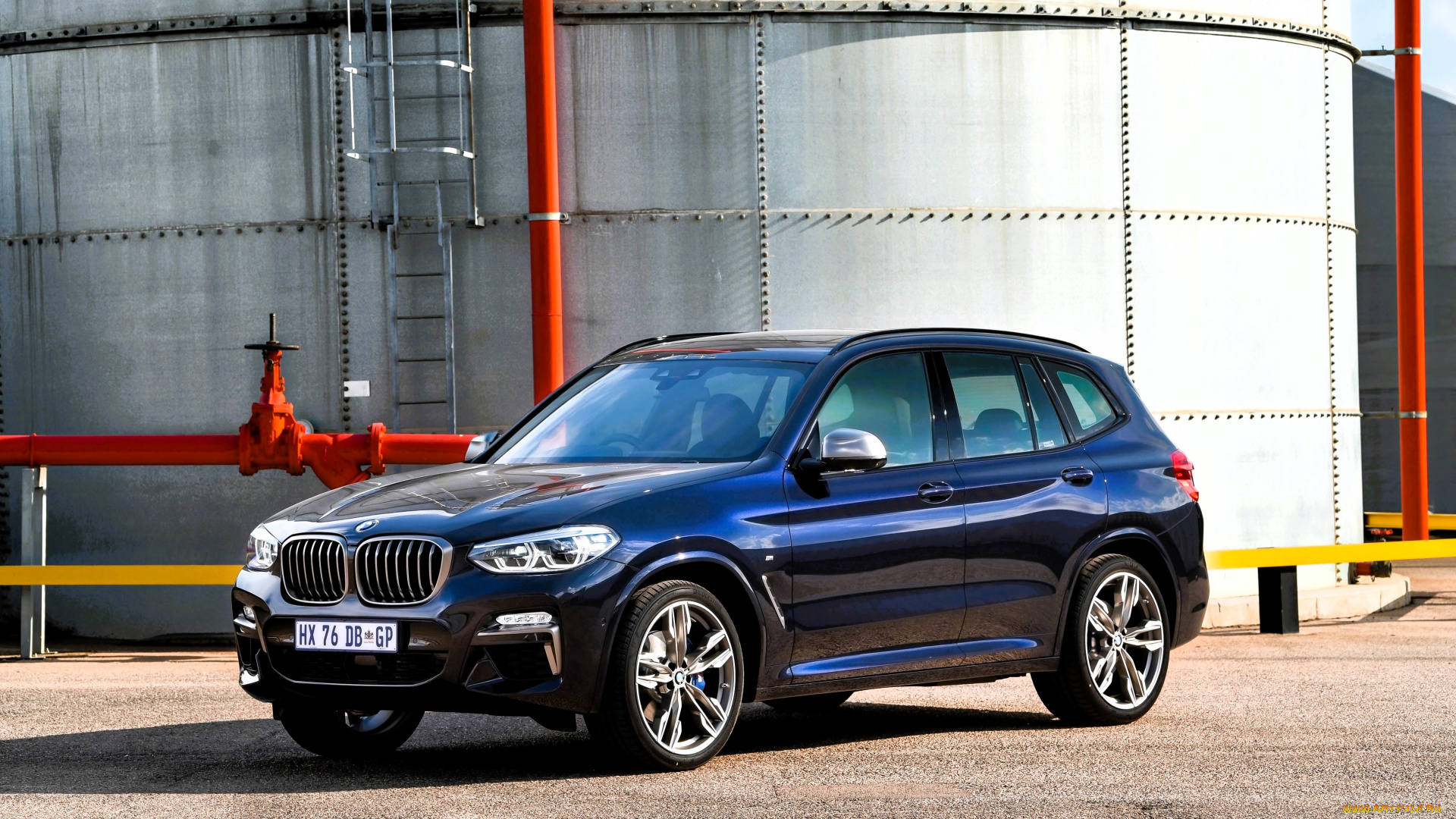 автомобили, bmw, темный, трубы, хранилище