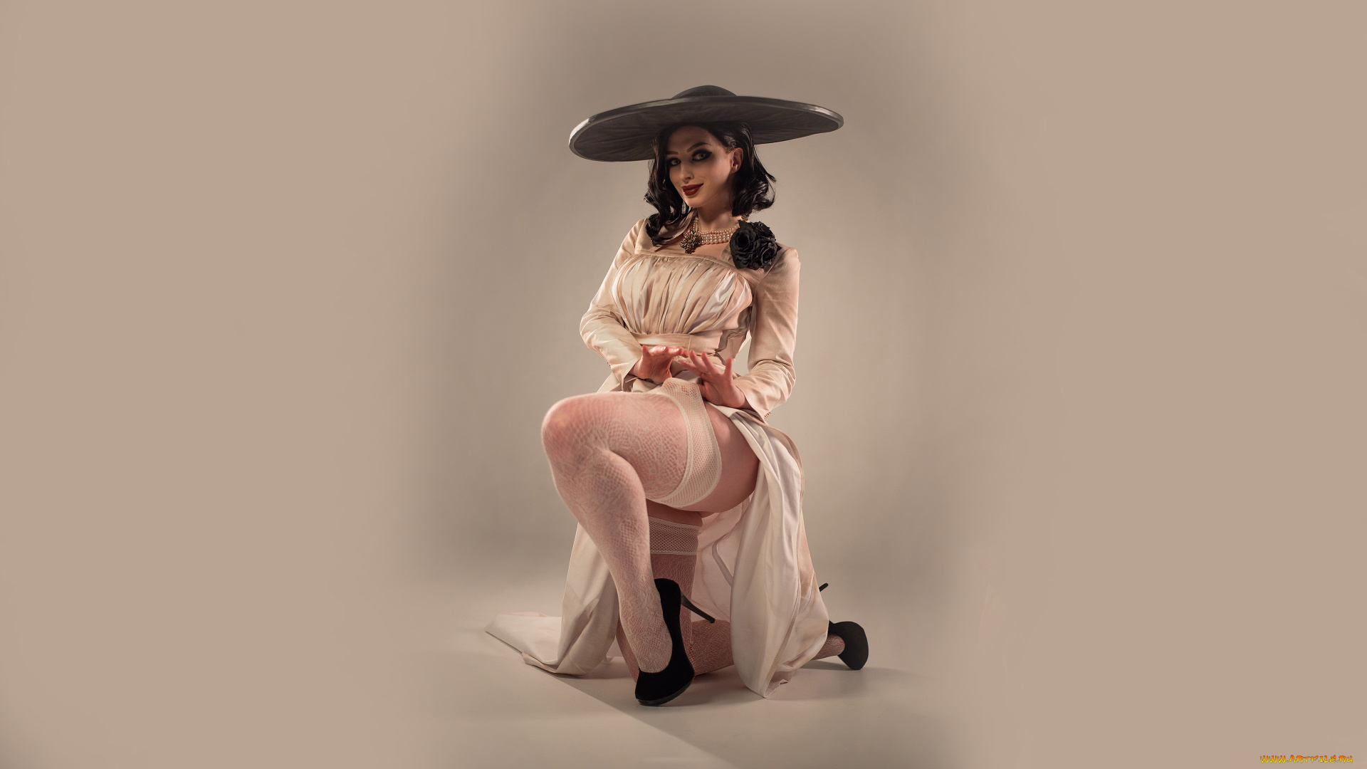 мария, давыдова, , lady, melamory, девушки, lady, dimitrescu, resident, evil, 8