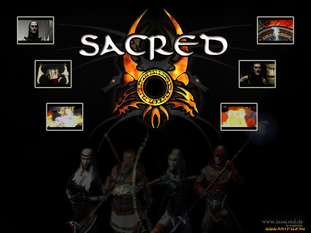 видео, игры, sacred