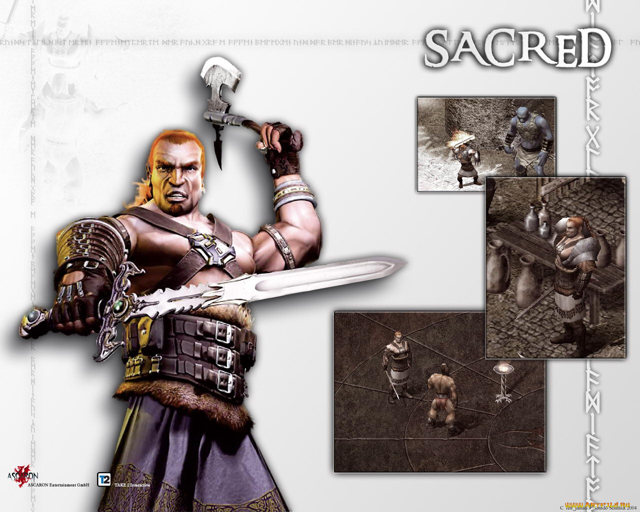 видео, игры, sacred