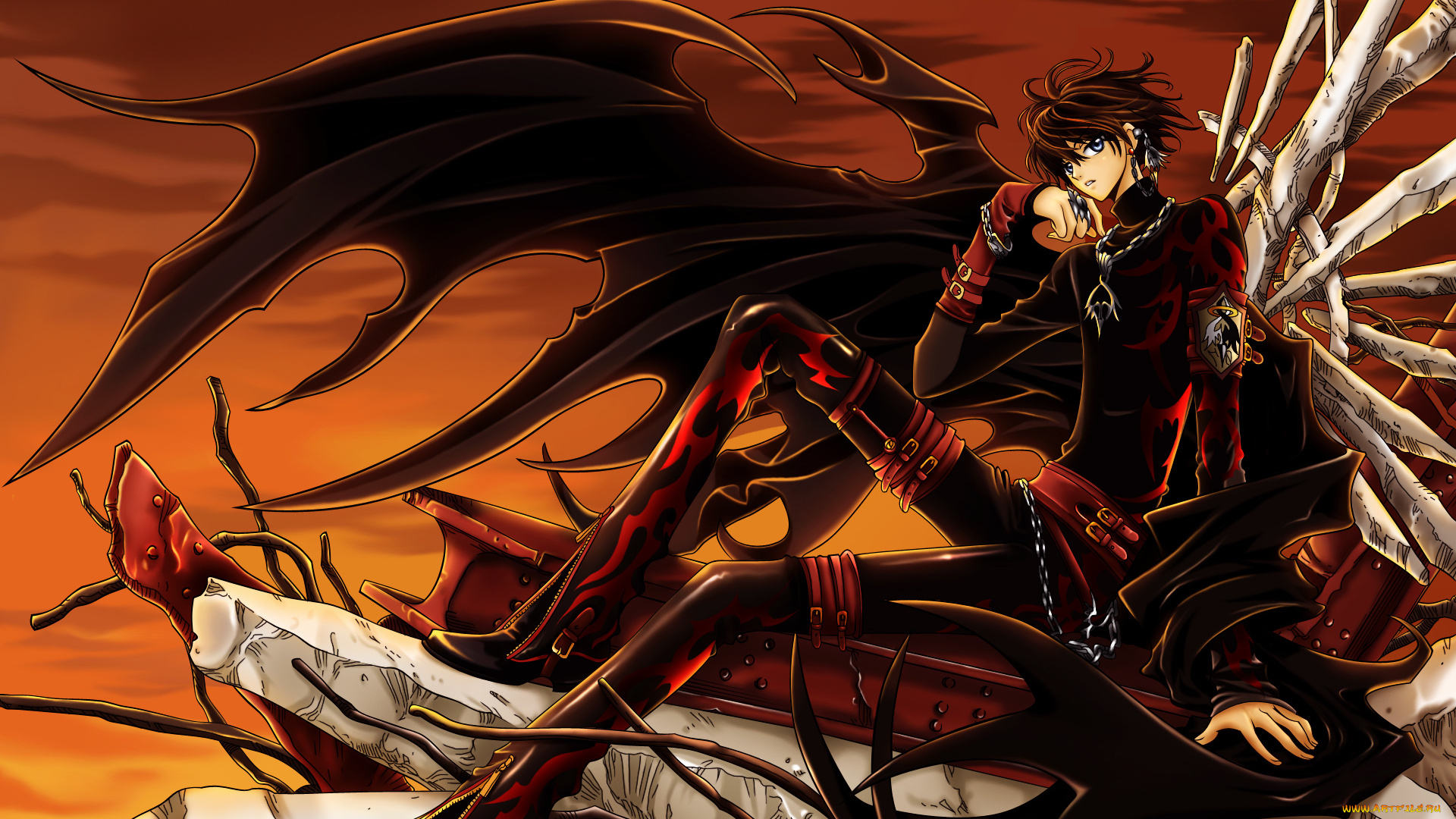 аниме, tsubasa, reservoir, chronicles