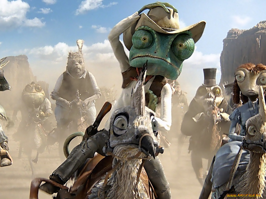 мультфильмы, rango