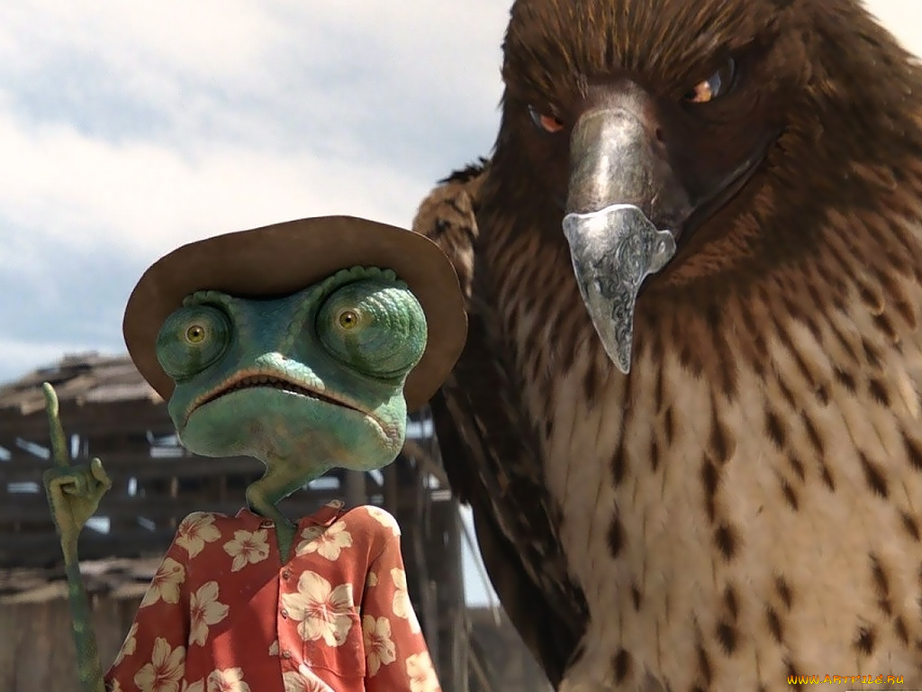 мультфильмы, rango