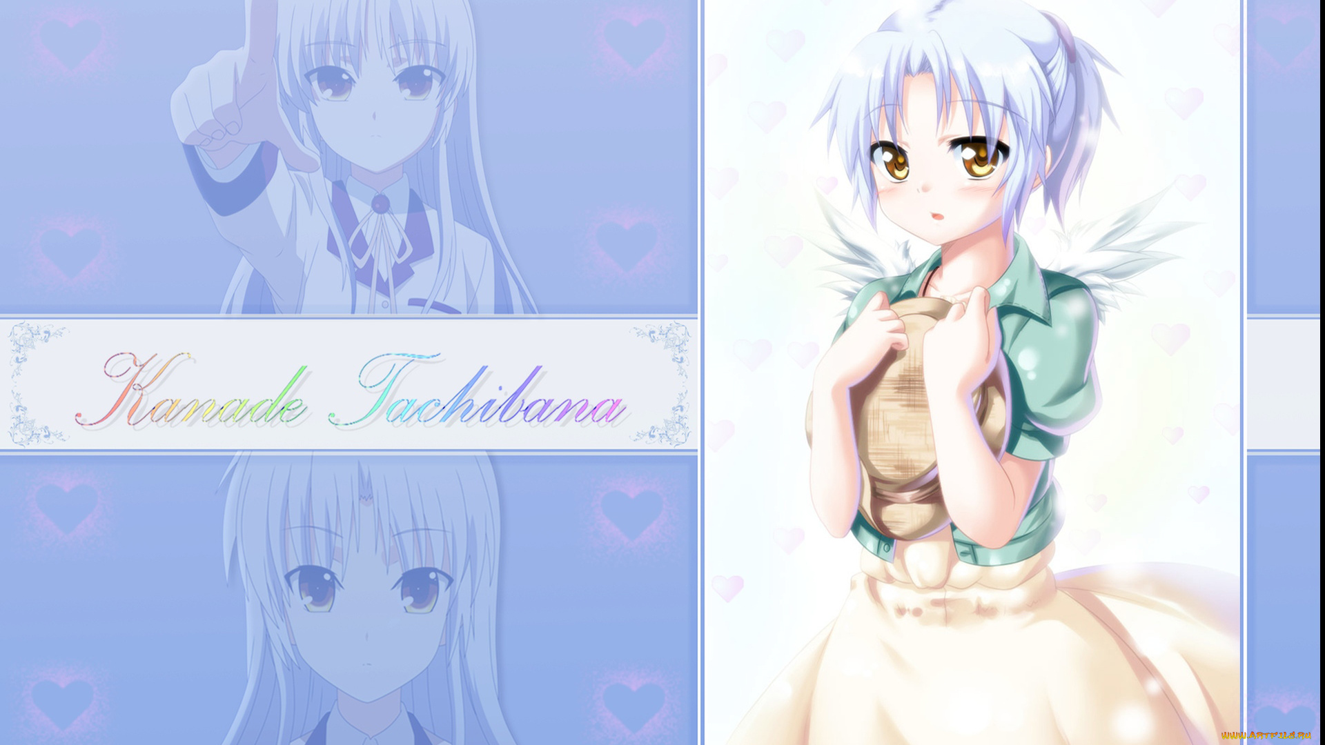 аниме, angel, beats