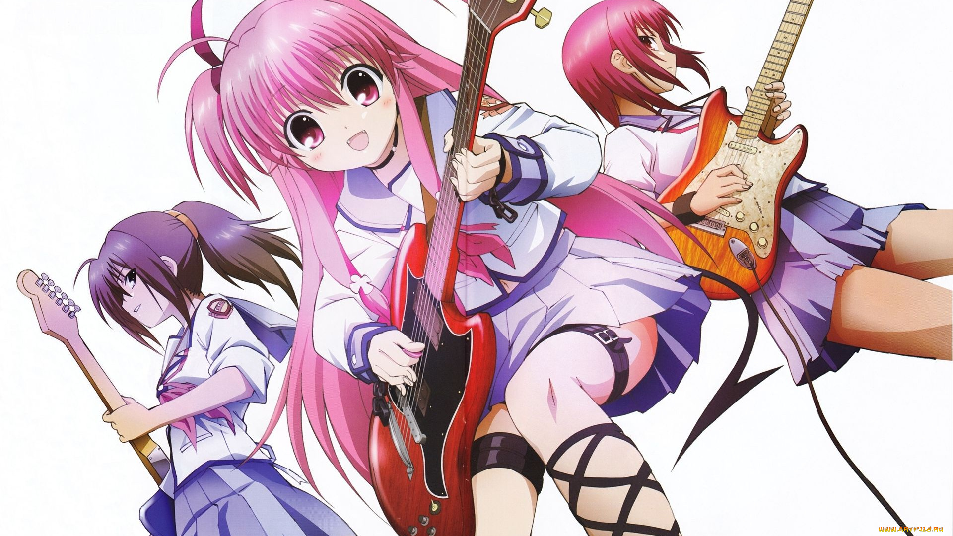 аниме, angel, beats