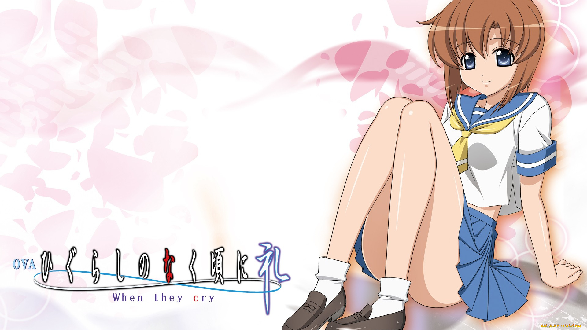 аниме, higurashi, no, naku, koro, ni, ryuuguu, rena