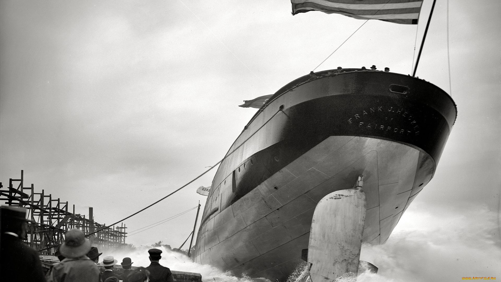 корабли, порты, причалы