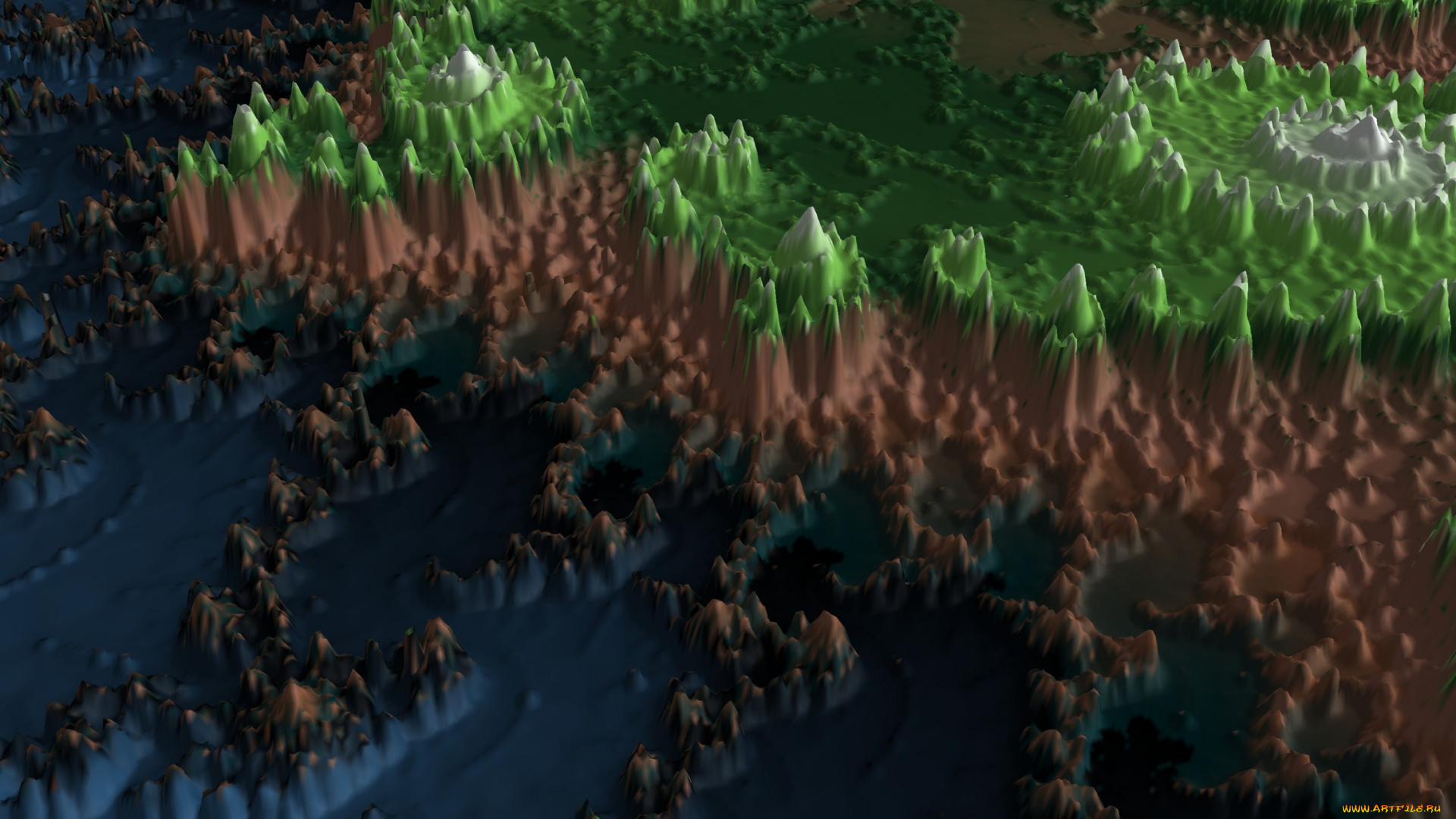 3д, графика, fractal, фракталы, цвета, узор, фон