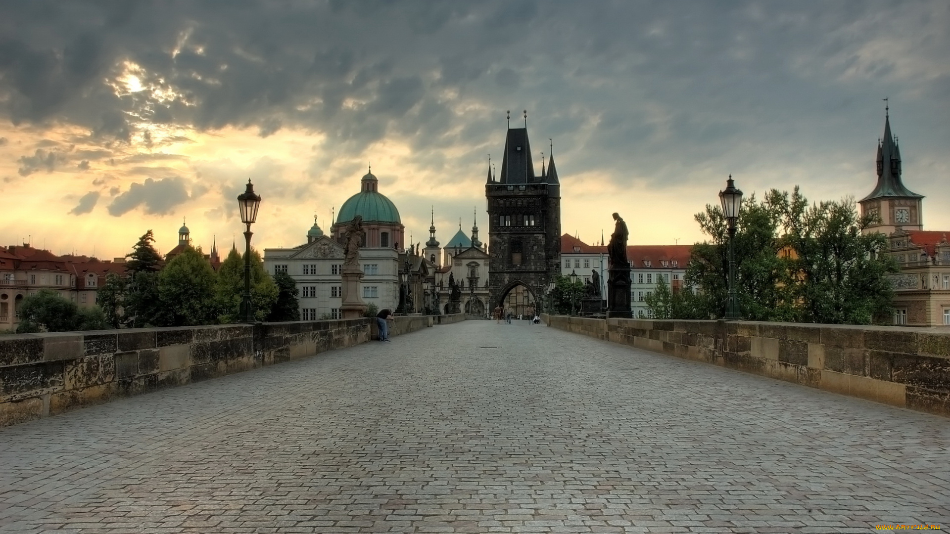 города, прага, Чехия