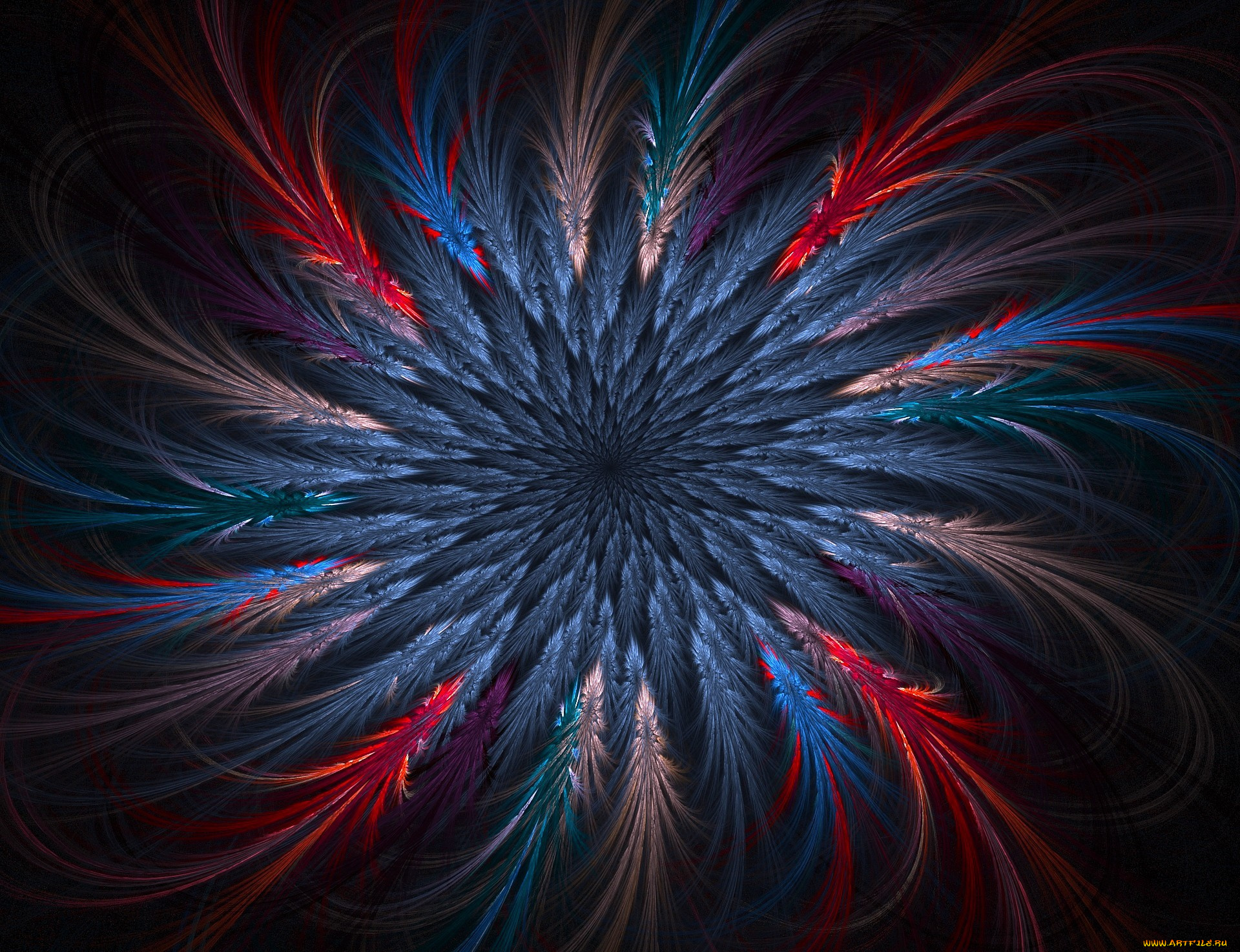 3д, графика, fractal, фракталы, цвета, узор, фон