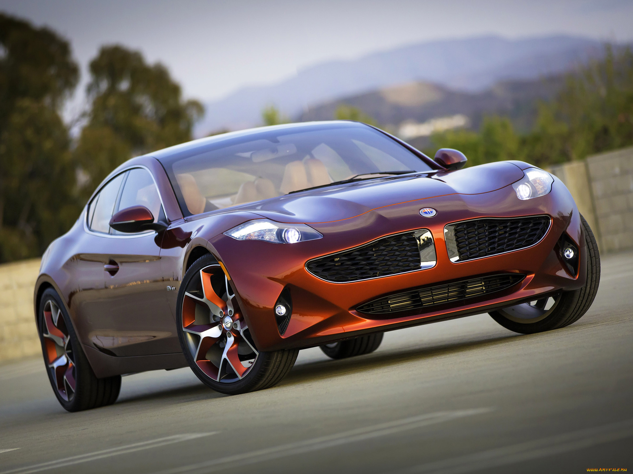 автомобили, fisker, atlantic