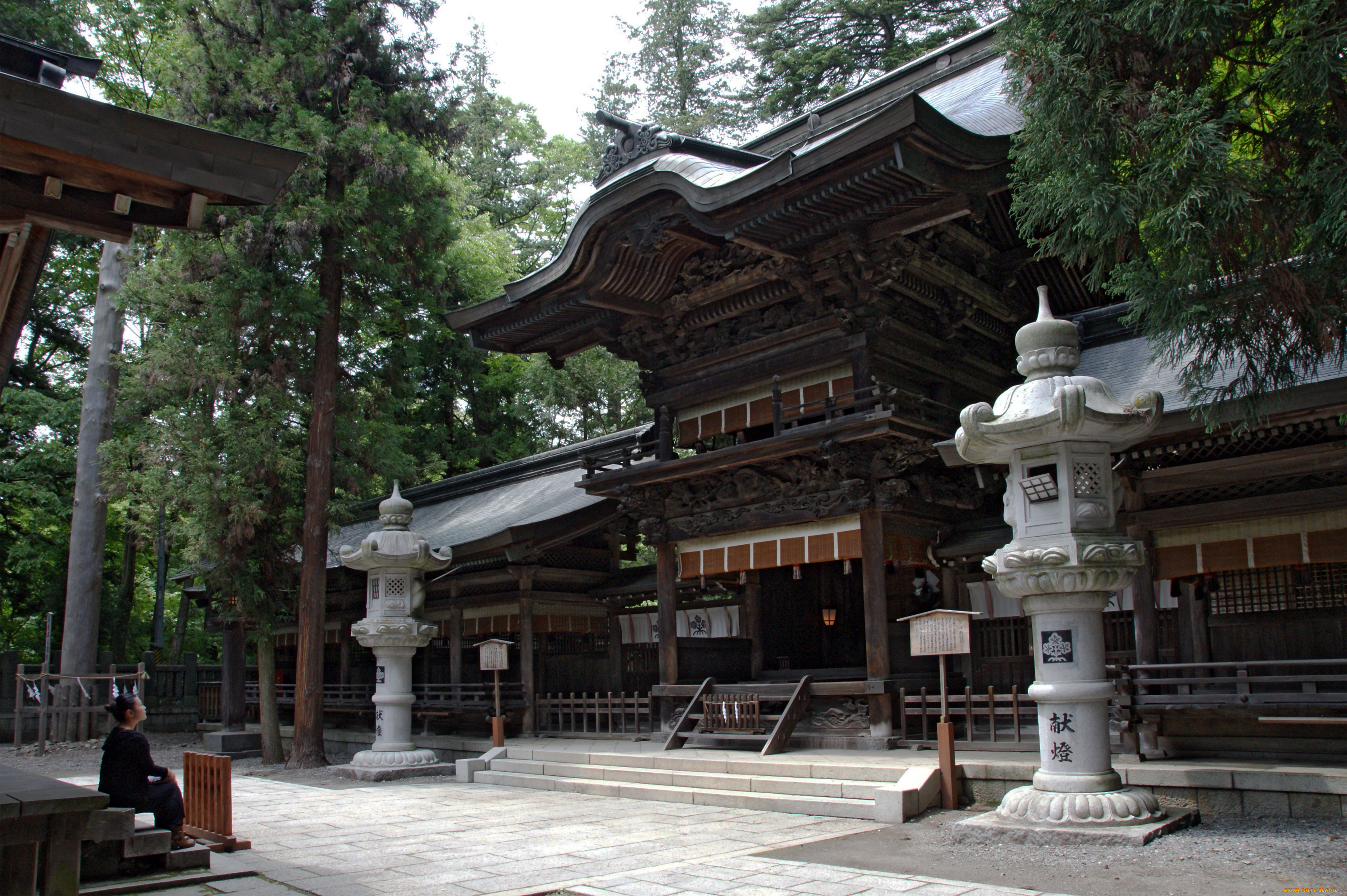 suwa, grand, shrine, города, буддистские, другие, храмы, сува, храм