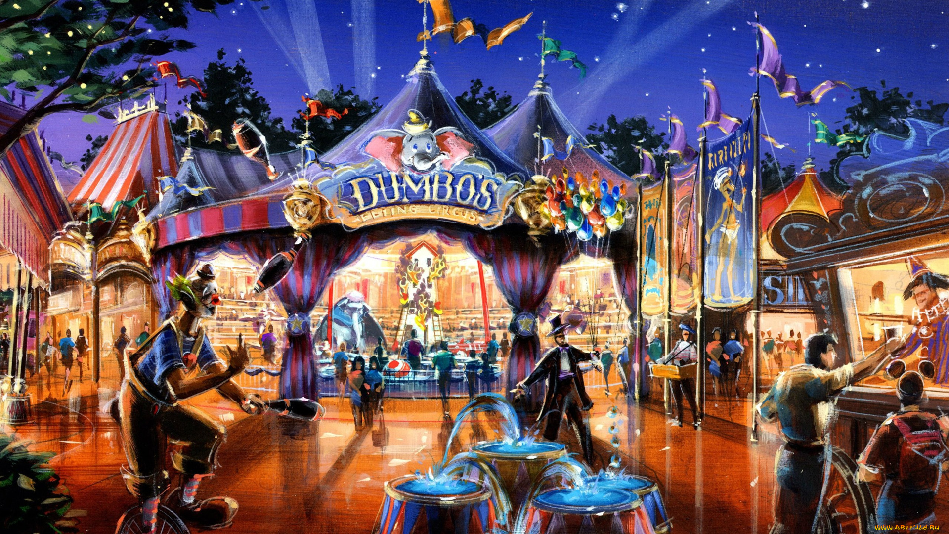 dumbo, рисованные, другое, дамбо