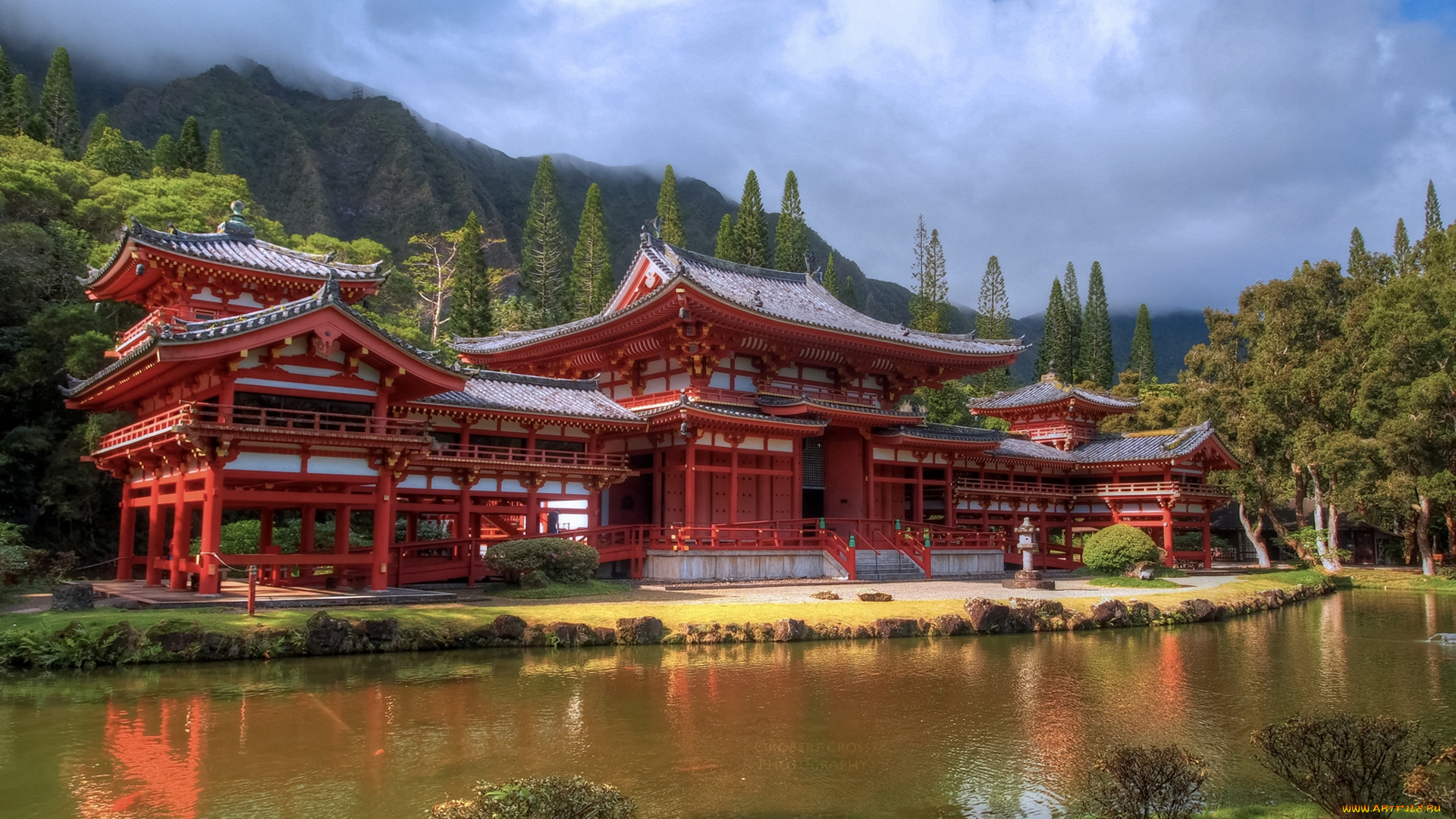 города, буддистские, другие, храмы, kyoto