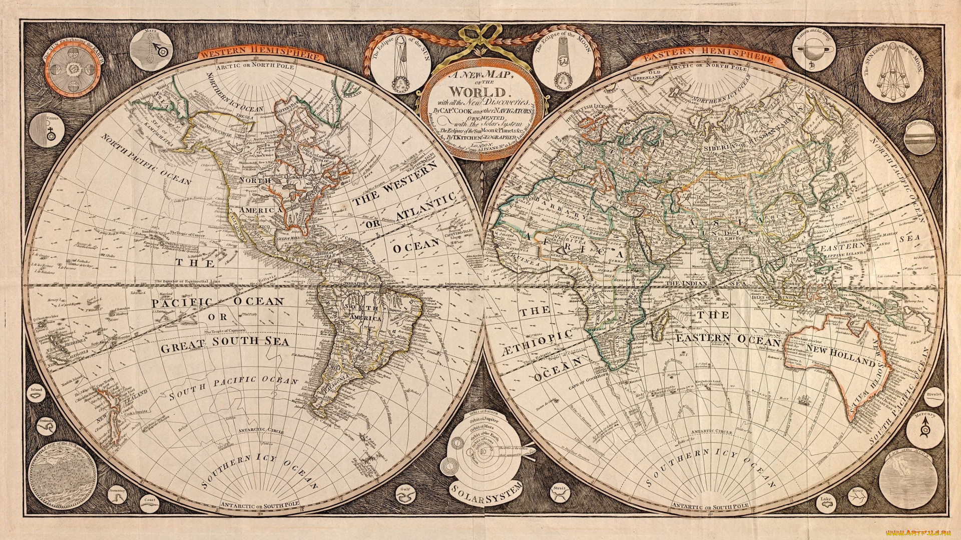 разное, глобусы, карты, полушария, континенты