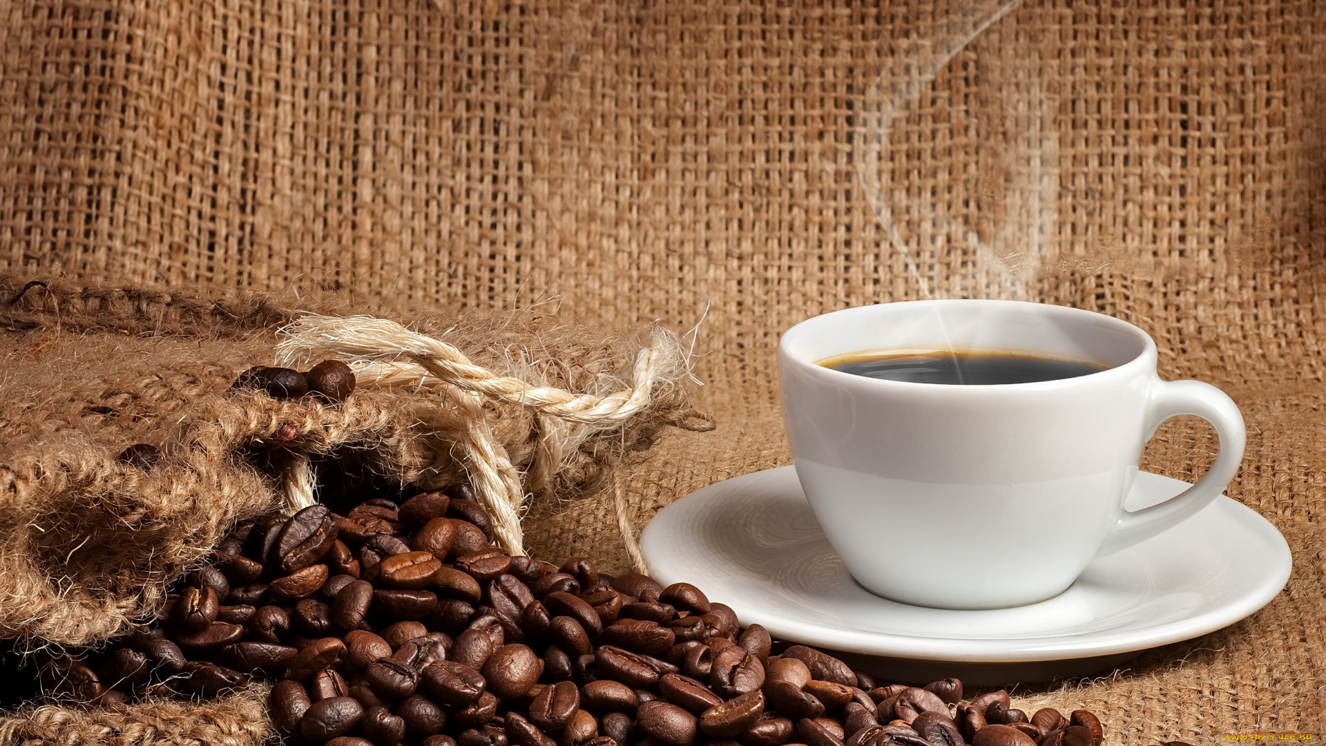 еда, кофе, , кофейные, зёрна, чашка, блюдце, напиток, дымок, кофейные, зёрна