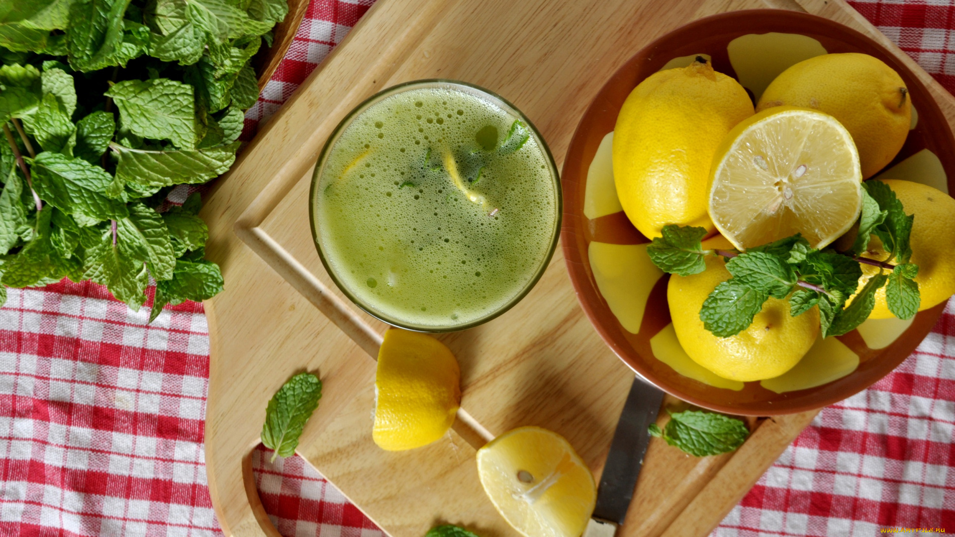 еда, напитки, , коктейль, коктейль, мята, лимон