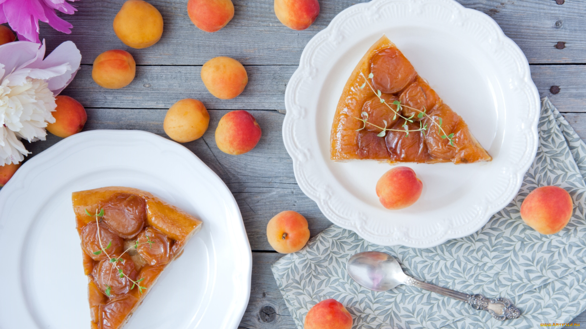 еда, пироги, абрикосы