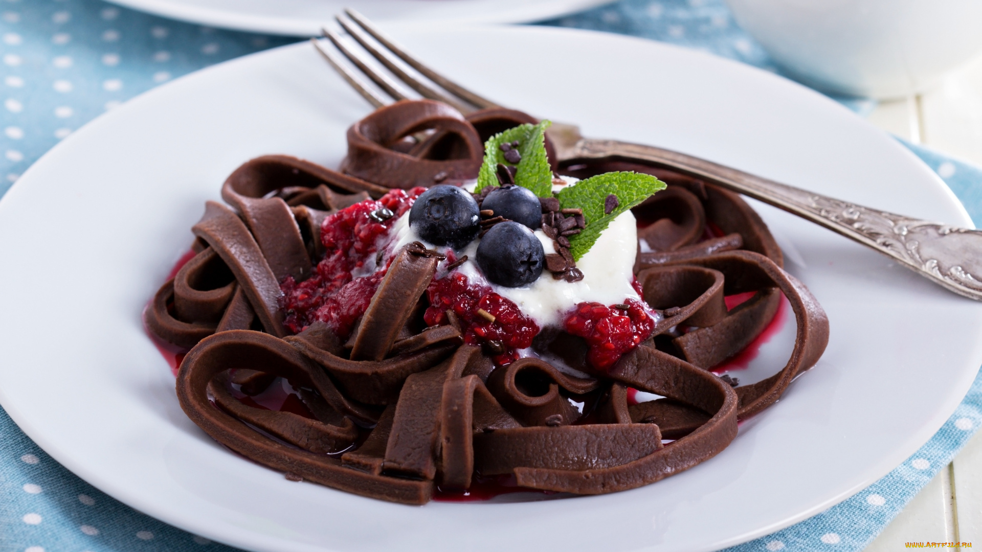 еда, разное, мята, ягоды, шоколадная, паста