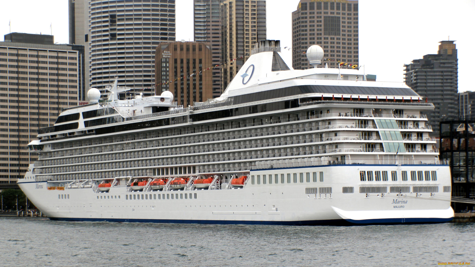 корабли, лайнеры, круиз