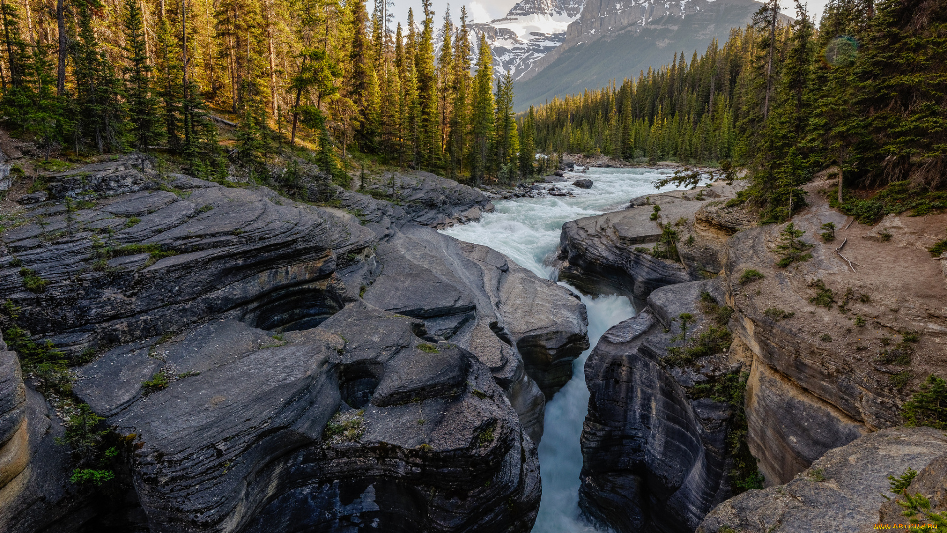 природа, реки, озера, скалы, река, лес, горы