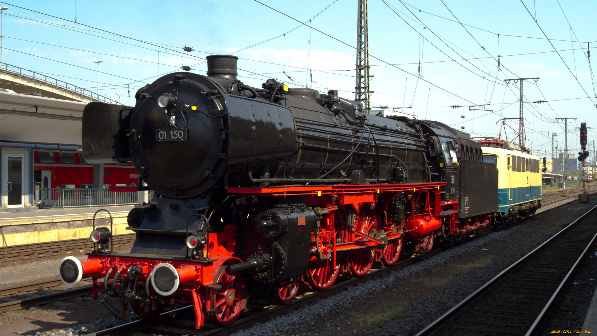 техника, паровозы, паровоз, тендер