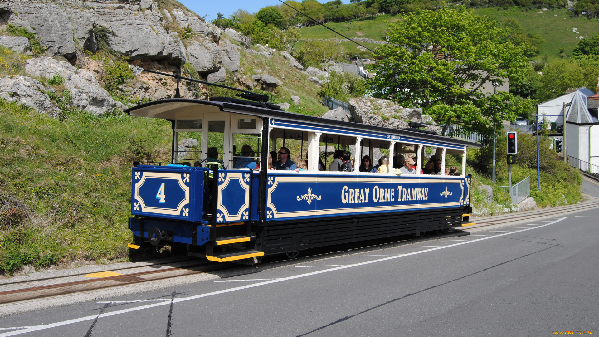 техника, трамваи, трамвай, рельсы, горка