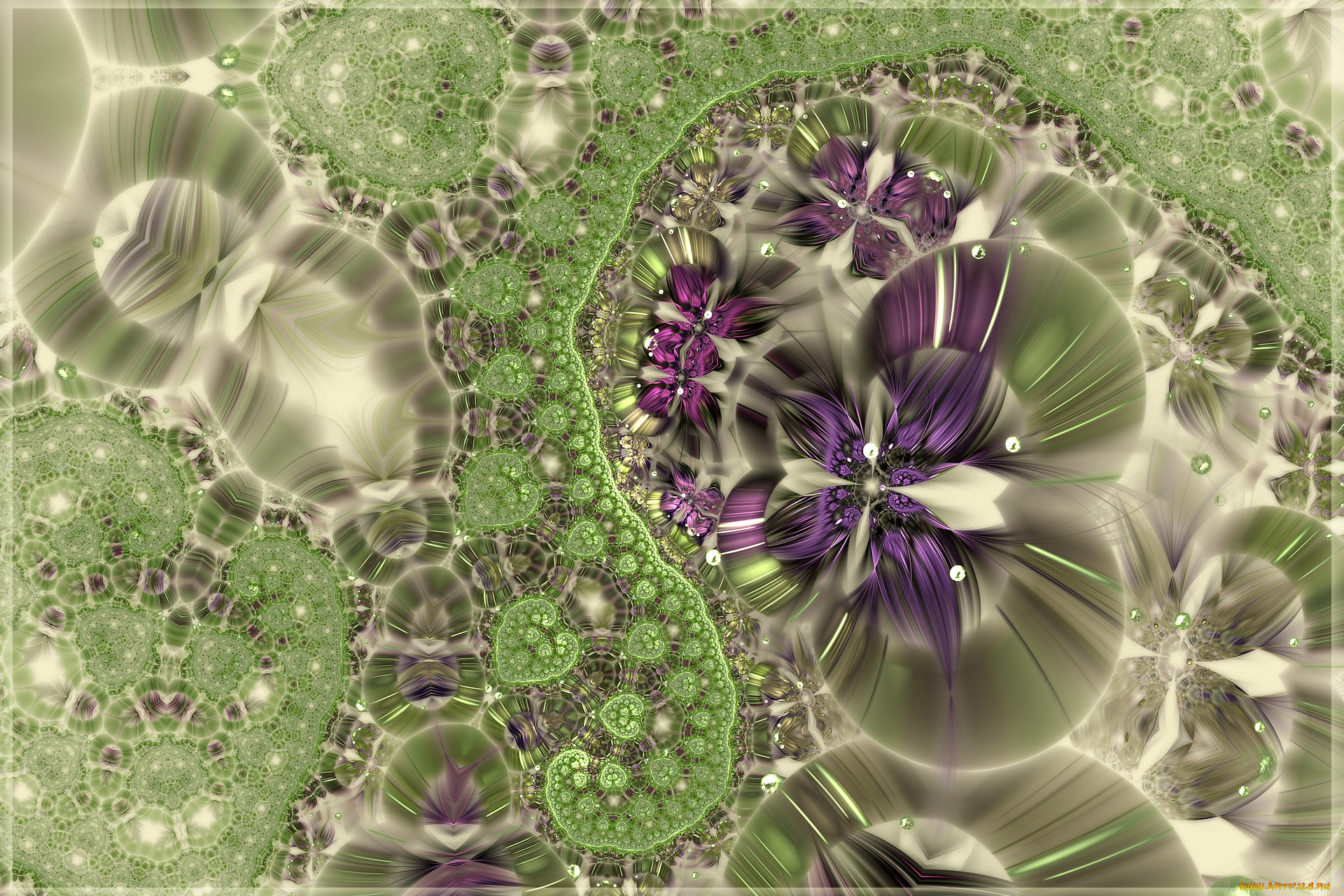 3д, графика, fractal, , фракталы, узор, фон, цвета