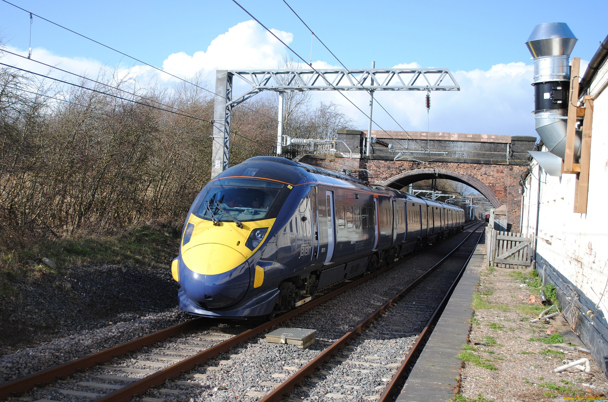 техника, поезда, поезд, скоростной, рельсы, дорога, железная