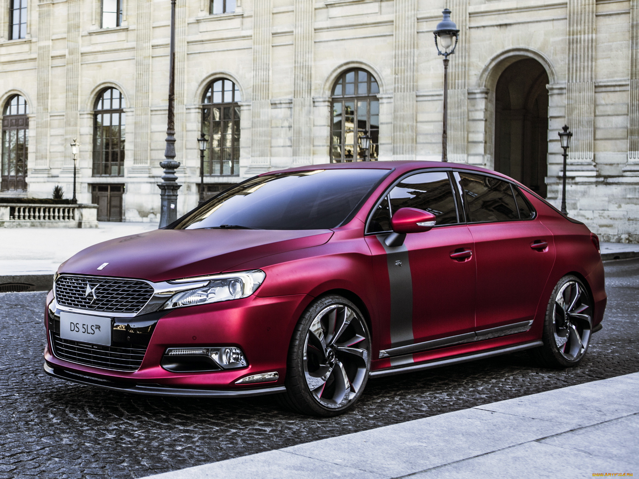 автомобили, citroen, красный, 2014, concept, 5ls, r, ds