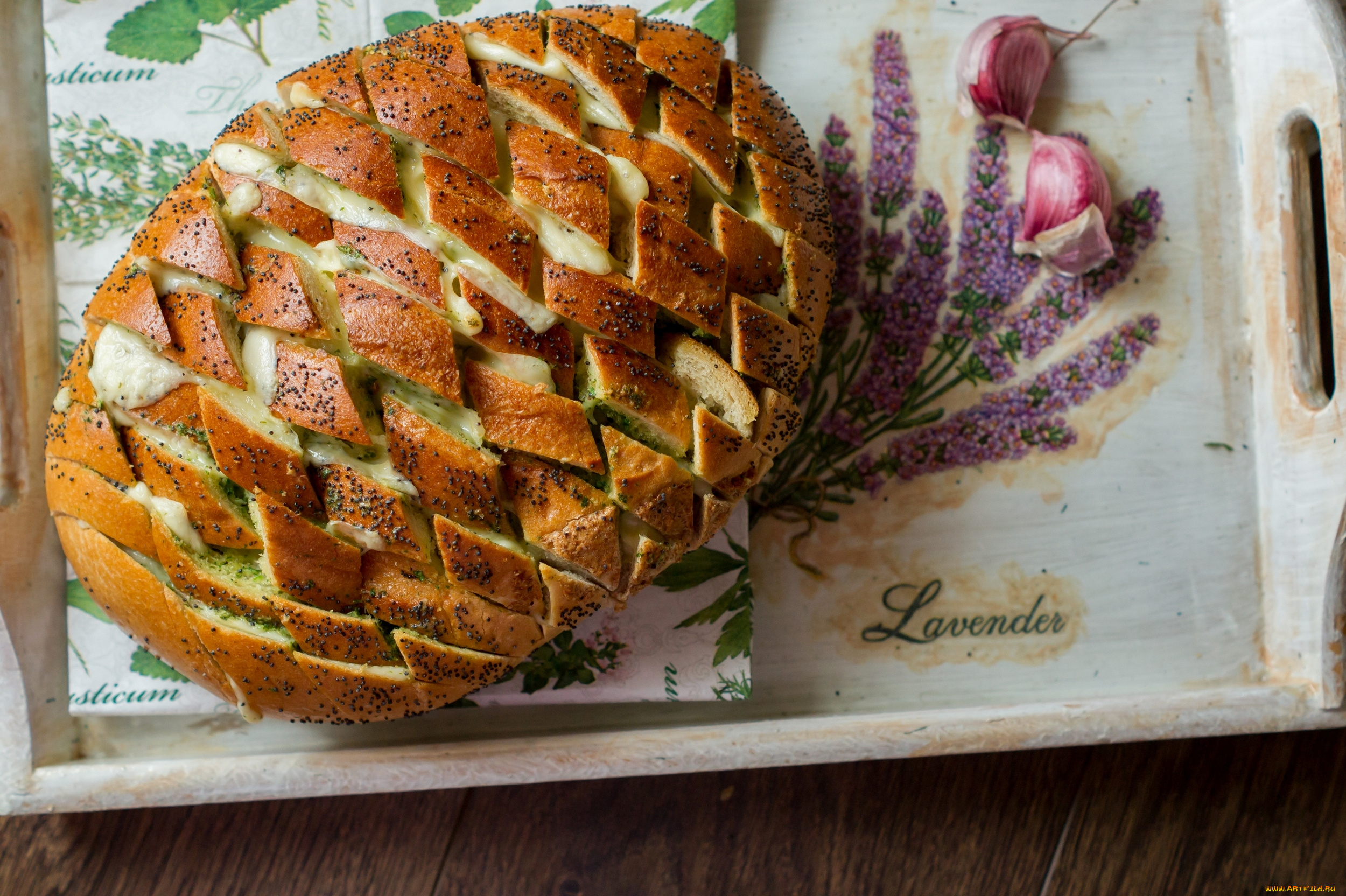 еда, хлеб, , выпечка, чеснок, сыр