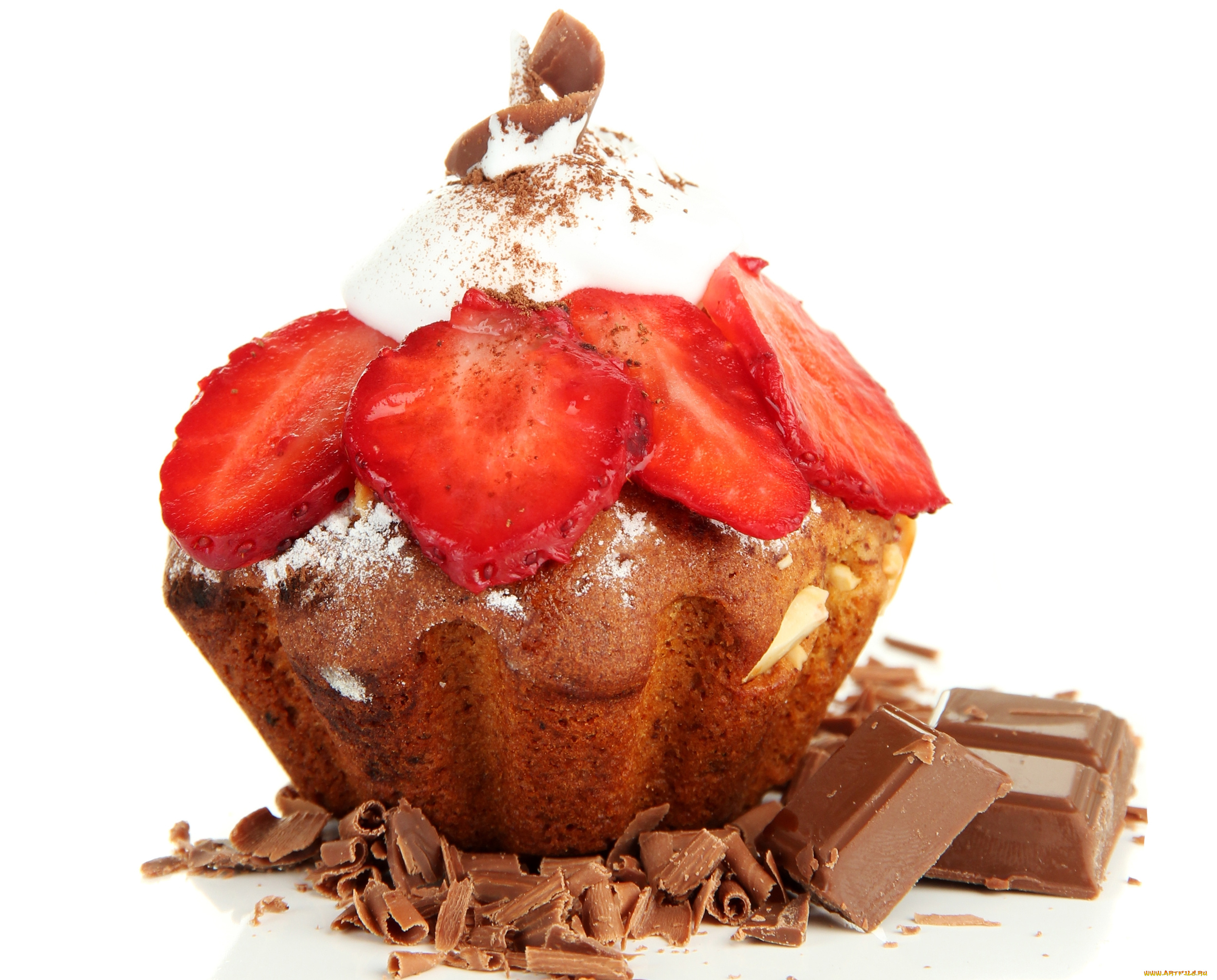 еда, пирожные, , кексы, , печенье, кекс, клубника