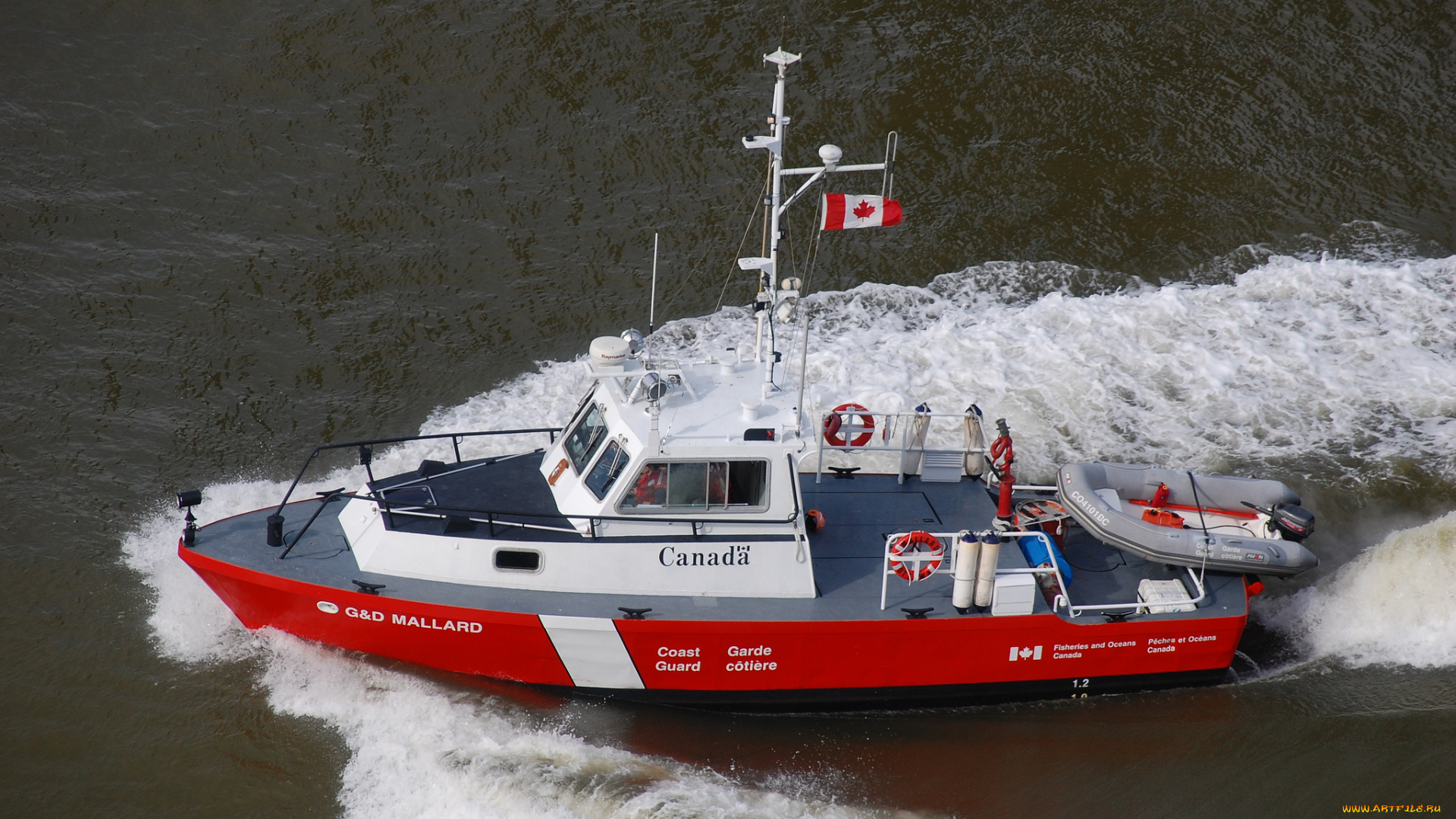 g&d, mallard, корабли, катера, береговая, охрана