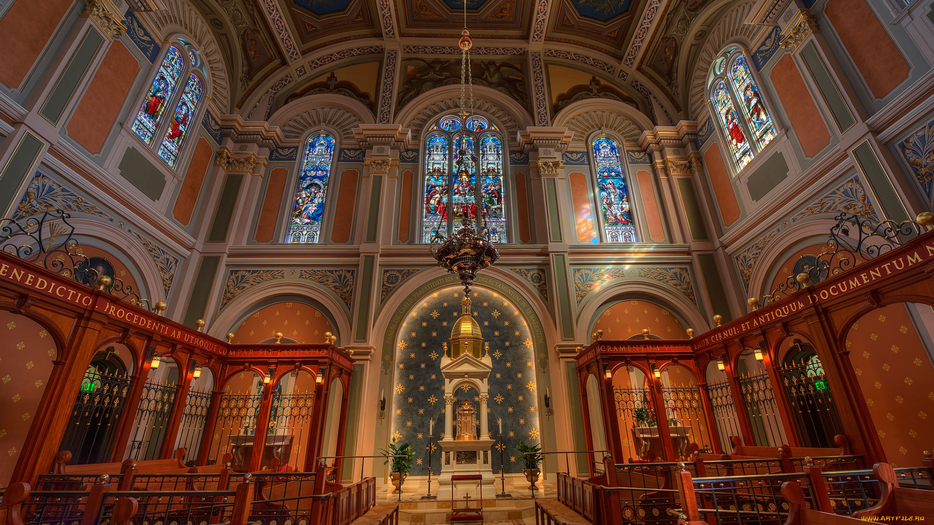 интерьер, убранство, , роспись, храма, храм