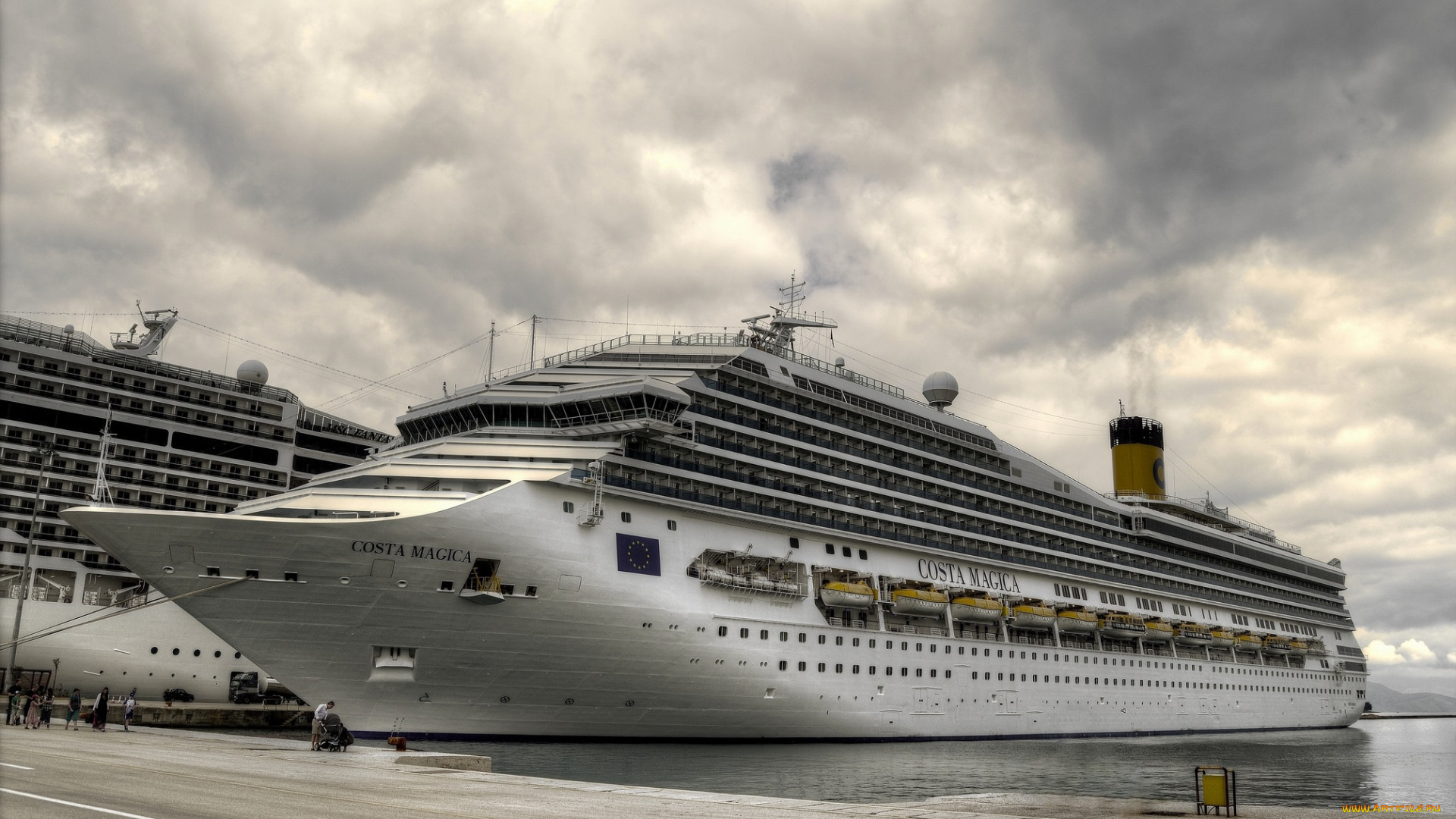 корабли, лайнеры, лайнер, круизный