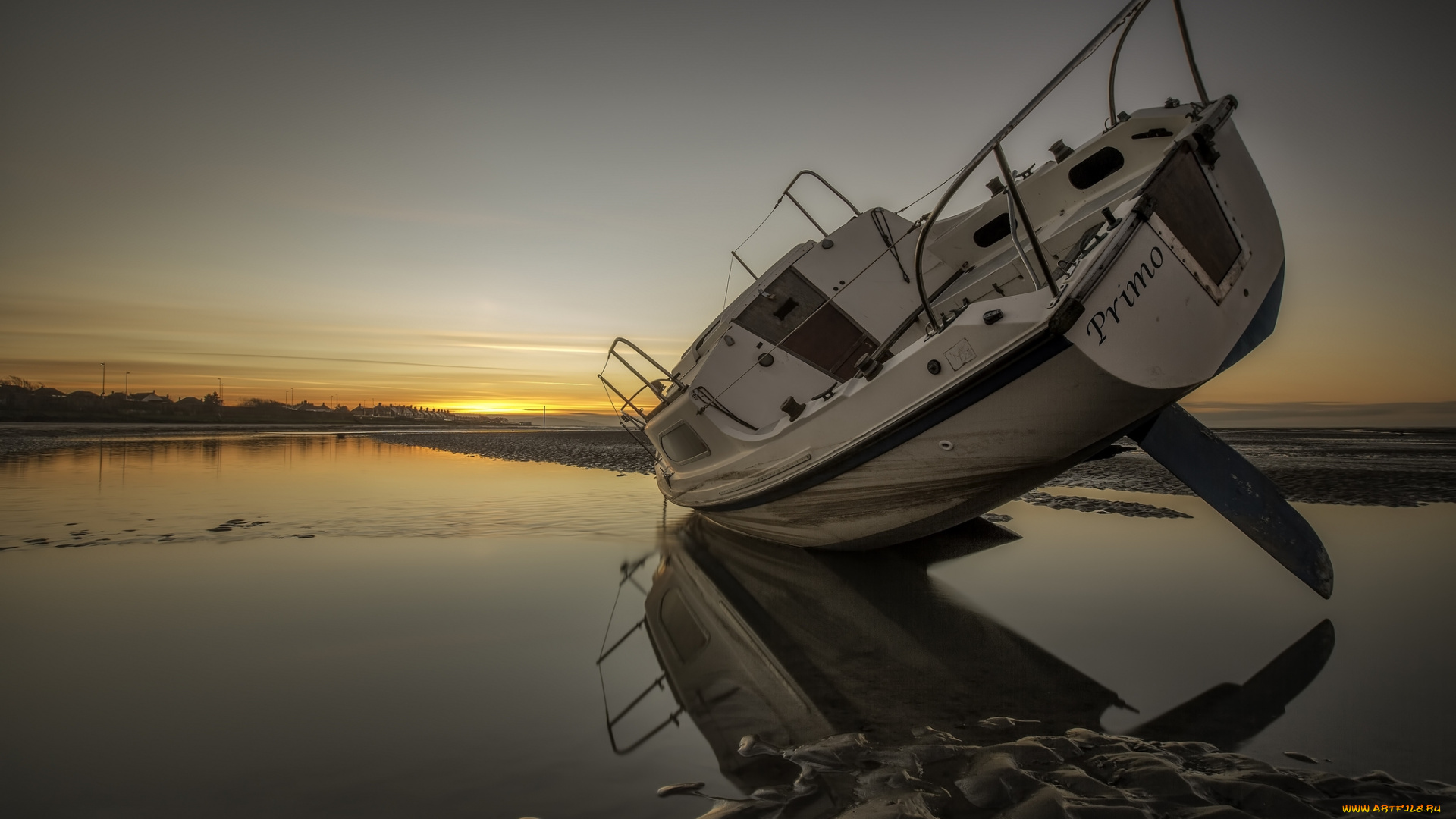 корабли, Яхты, океан, судно, отлив