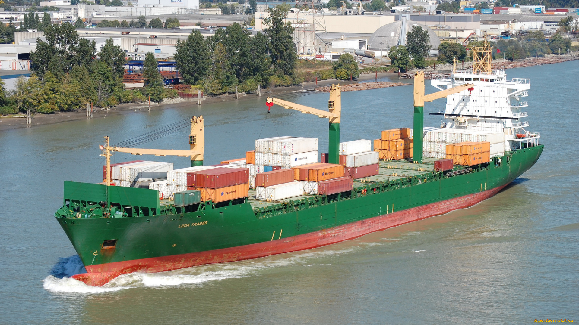 leda, trader, корабли, грузовые, суда, контейнеровоз