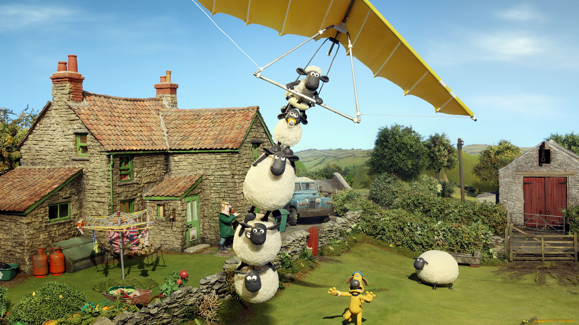 shaun, the, sheep, movie, мультфильмы, -, shaun, the, sheep, movie, юмор, shaun, the, sheep, movie, барашек, шон, анимация