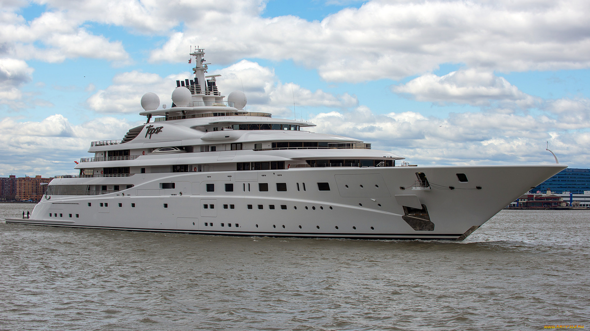 topaz, корабли, Яхты, яхта