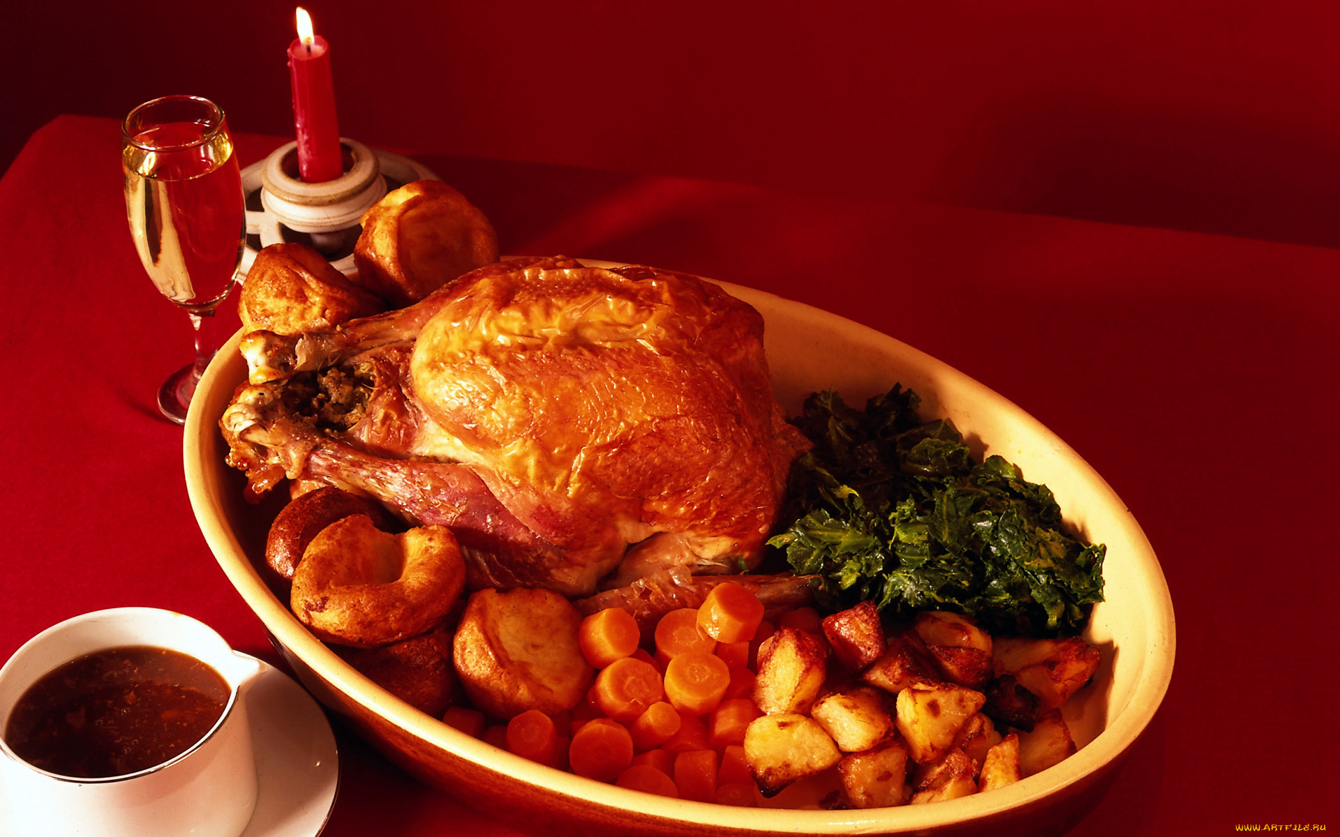 еда, мясные, блюда, гарнир, курица