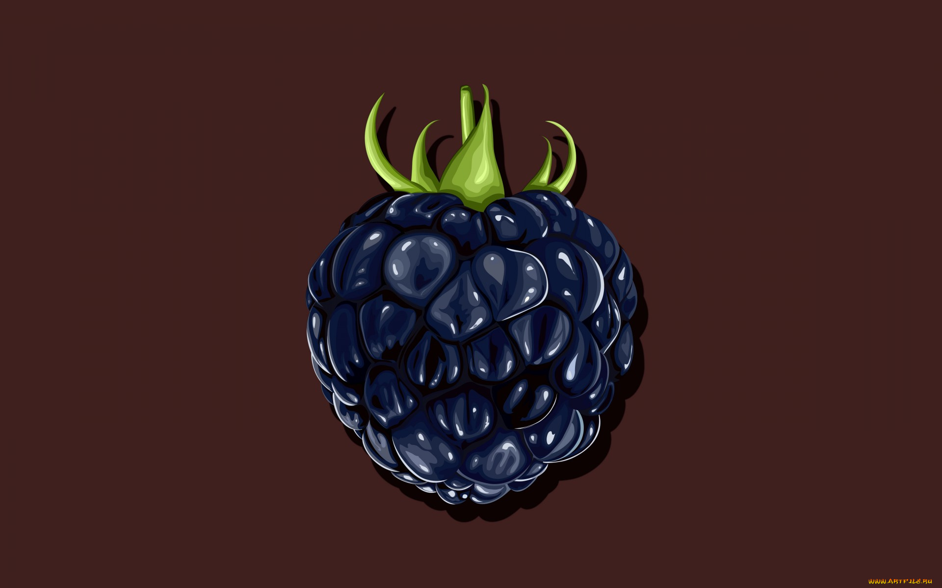 векторная, графика, еда, , food, фон, минимум, ягода, ежевика