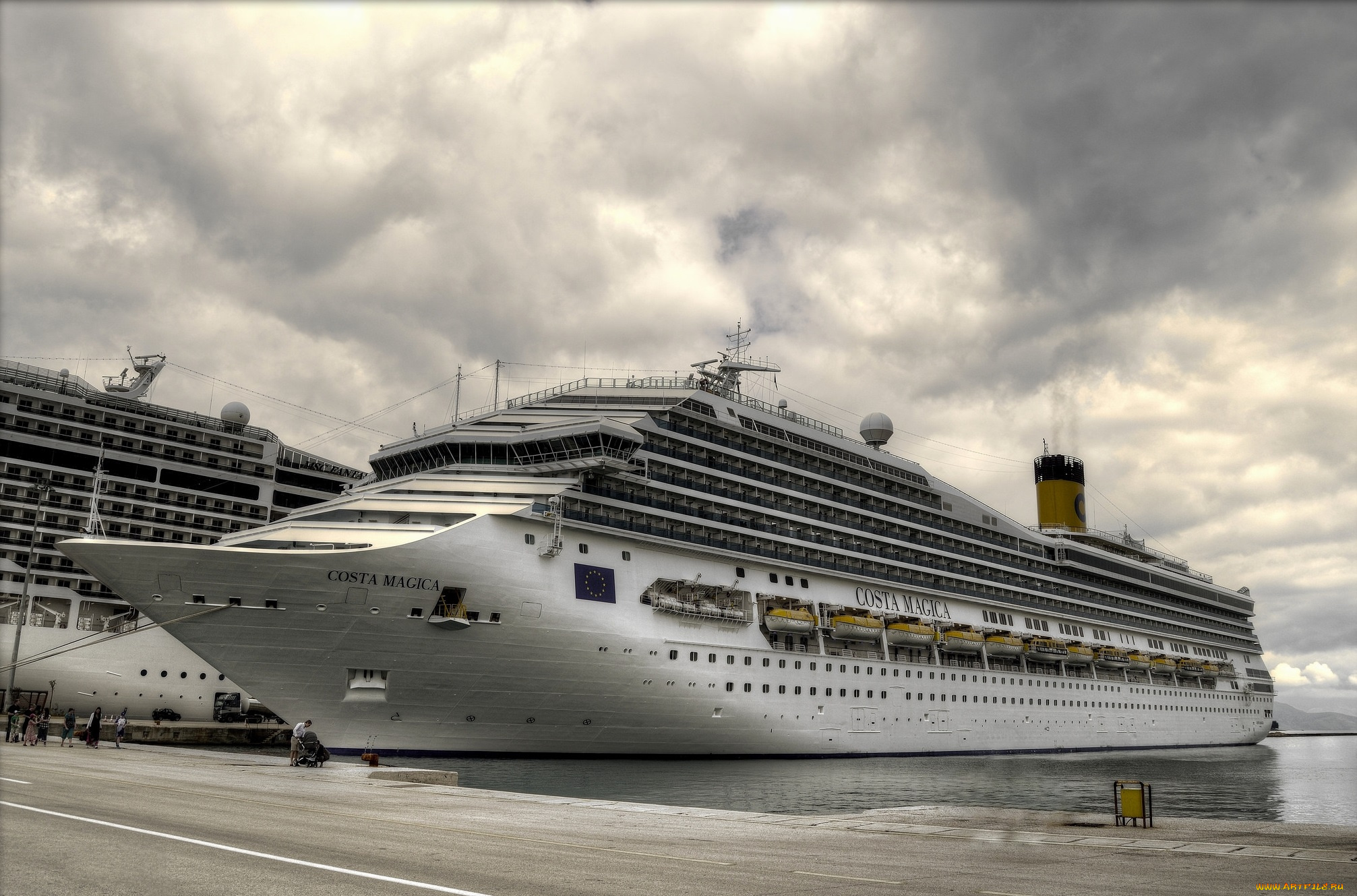 корабли, лайнеры, лайнер, круизный