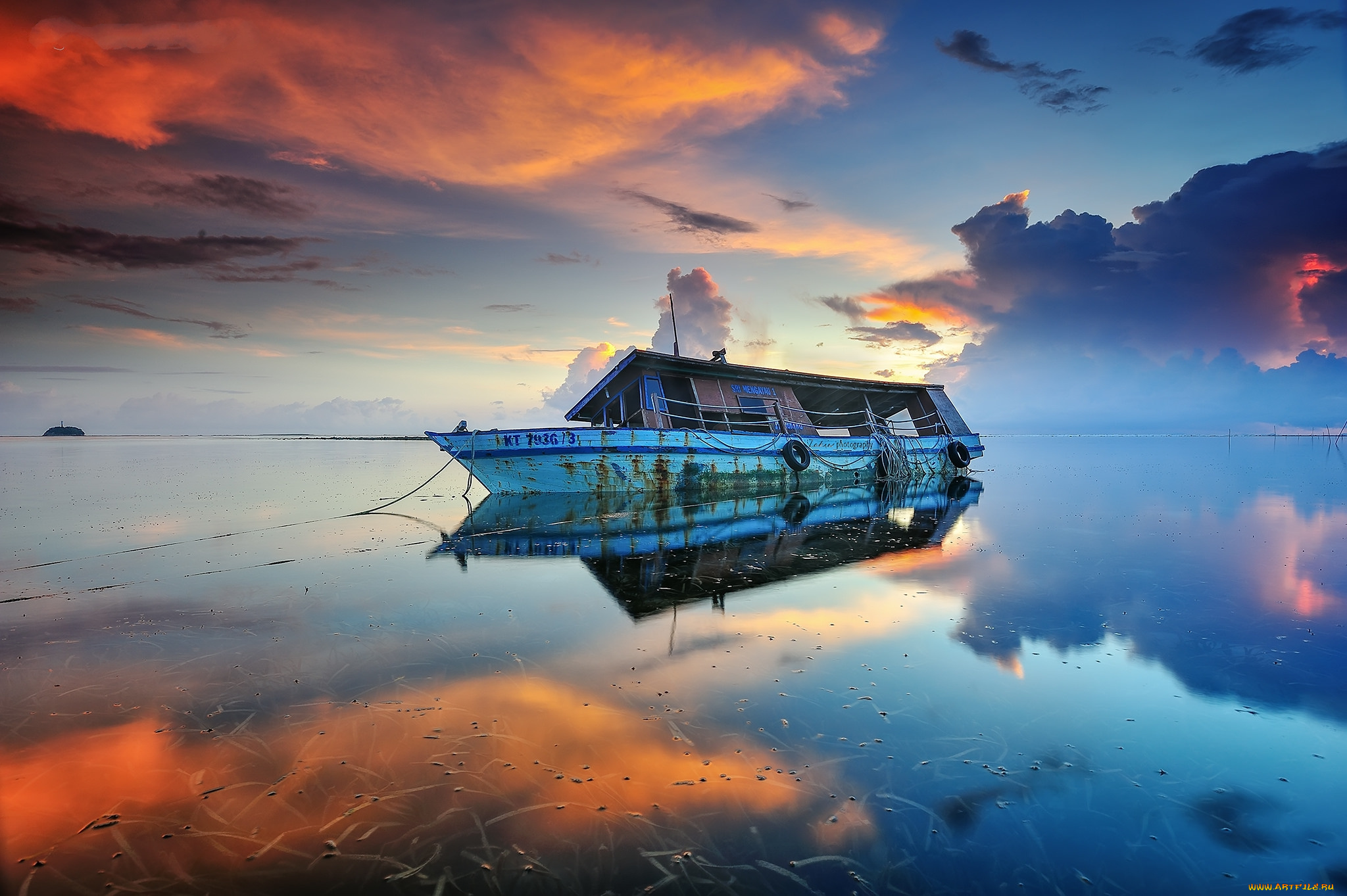 корабли, баркасы, , , буксиры, суденышко, отмель, океан